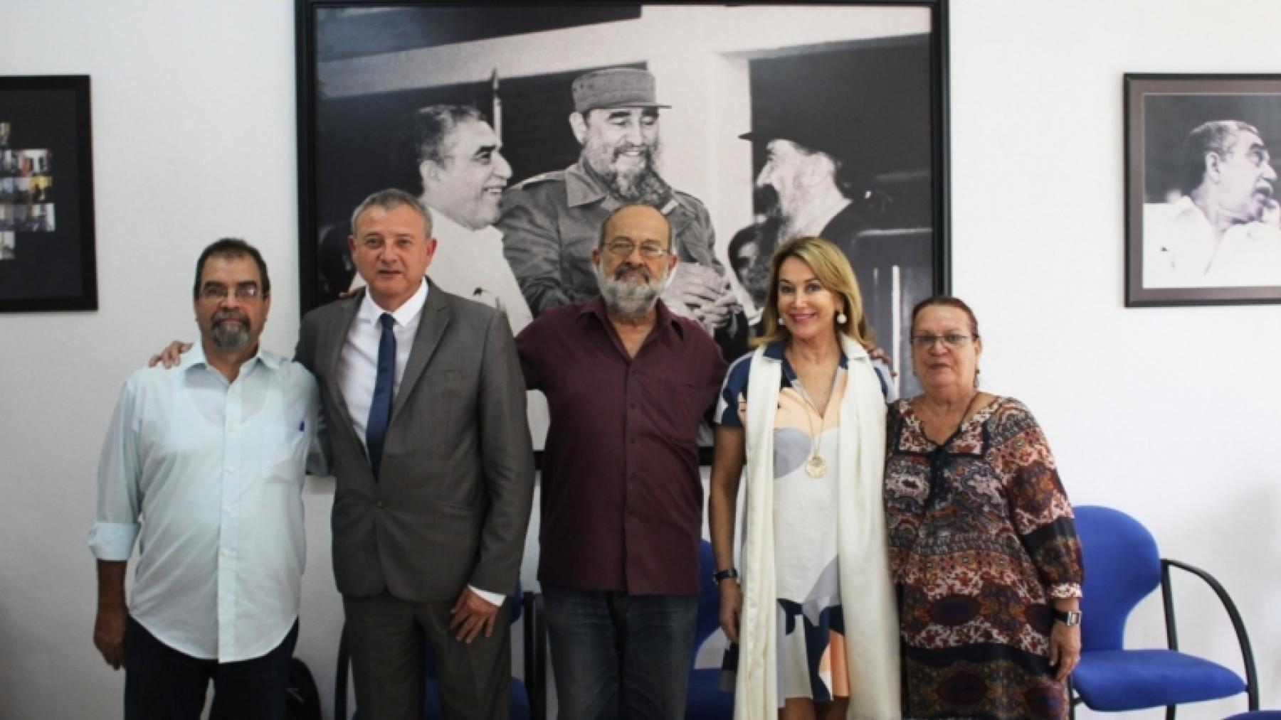 Fière du nouveau partenariat avec la prestigieuse école cubaine, EICTV