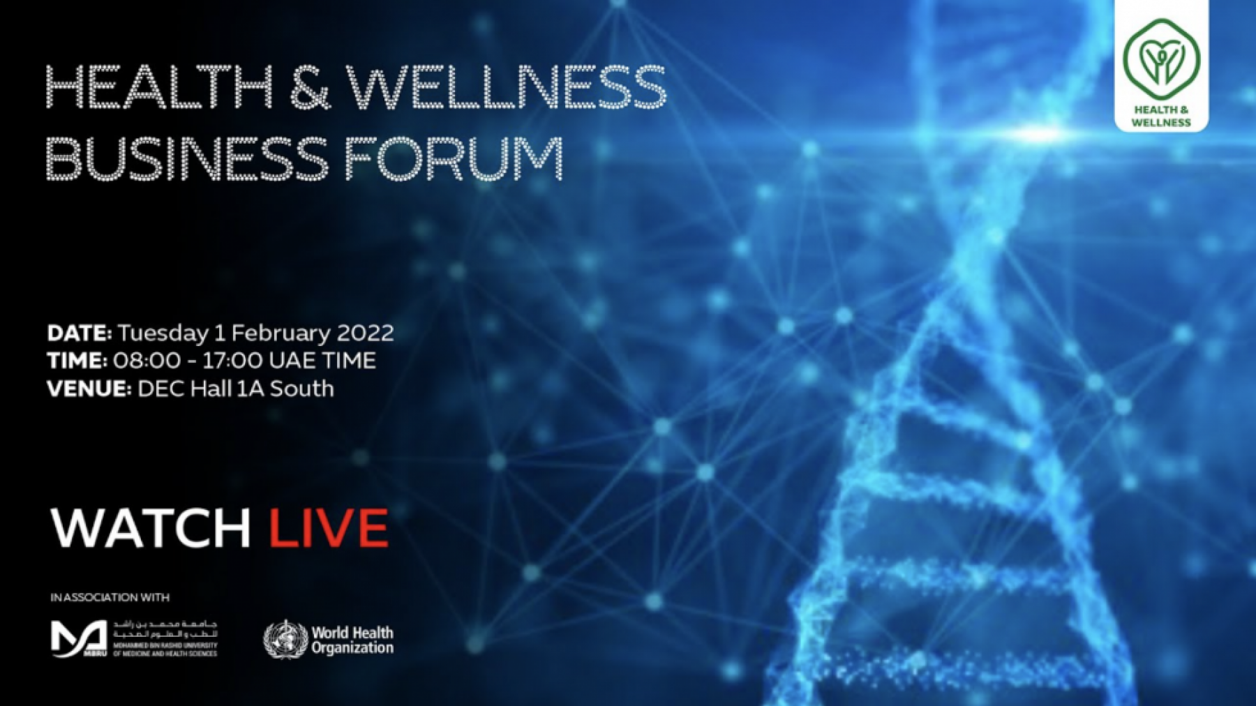 La Fondation Cuomo invitée à une table ronde sur la santé à l’Expo Universelle de Dubaï