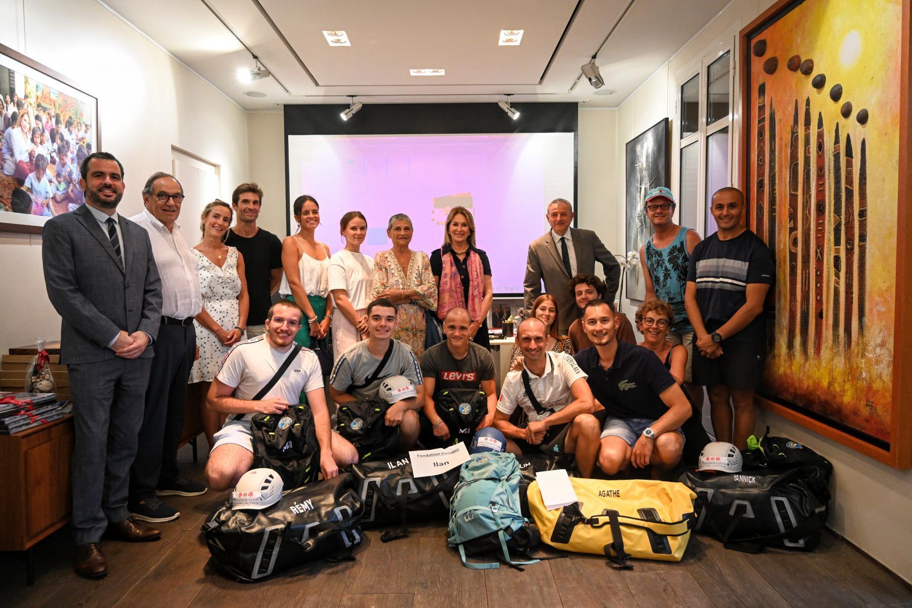  ‘Exploits sans Frontière’ accepts essential donations at reception held at Cuomo Foundation headquarters on June 27
